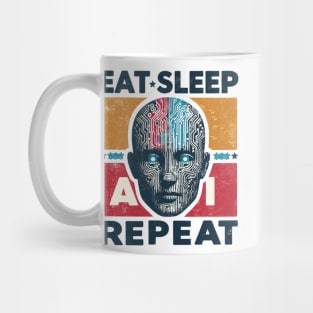Eat Sleep AI Repeat Mug